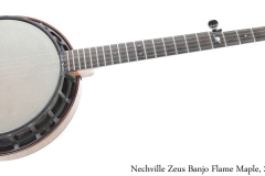 Nechville Zeus Banjo Flame Maple, 2011 Full Front View