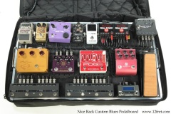 Nice Rack Custom Blues Pedalboard Full Front View