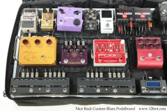 Nice Rack Custom Blues Pedalboard Left Side View