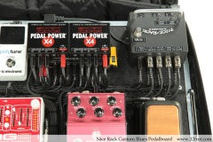 Nice Rack Custom Blues Pedalboard Power Area View