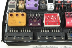 Nice Rack Custom Blues Pedalboard Switching Area View