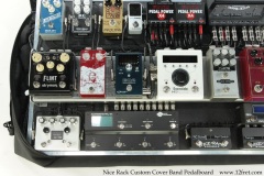 Nice Rack Custom Cover Band Pedalboard Left Side View