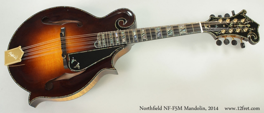 Northfield NF-F5M Mandolin, 2014 Full Front View
