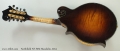 Northfield NF-F5M Mandolin, 2014 Full Rear View