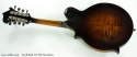 Northfield NF F5S Mandolin full rear view