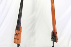 NS CR Series Solidbody Upright Bass Maple, 2012   Front and Rear Views