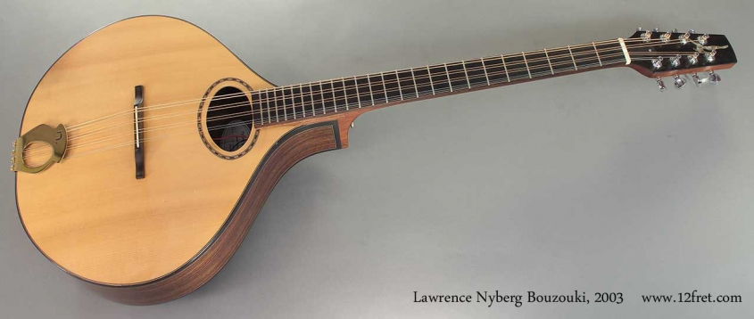 Lawrence Nyberg Bouzouki 2003 full front view