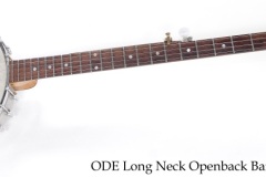 ODE Long Neck Openback Banjo, 1961 Full Front View