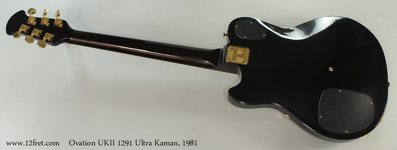 1981 Ovation UKII 1291 Ultra Kaman | www.12fret.com