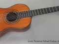 Louis Panormo School Guitar circa 1830 full front view