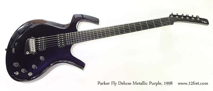 Parker Fly Deluxe Metallic Purple, 1998 Full Front View
