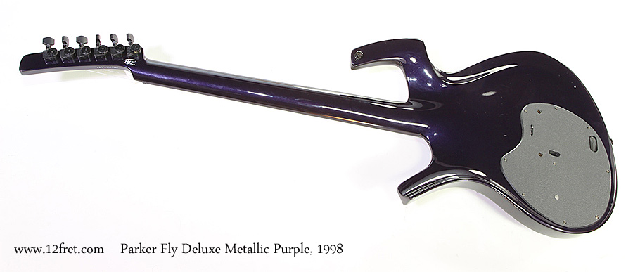 Parker Fly Deluxe Metallic Purple, 1998 Full Rear View