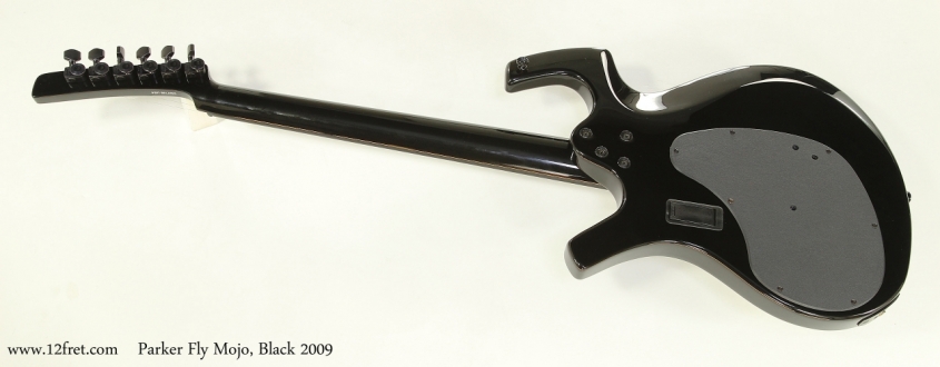 Parker Fly Mojo Solidbody Electric Black, 2009  Full Rear View