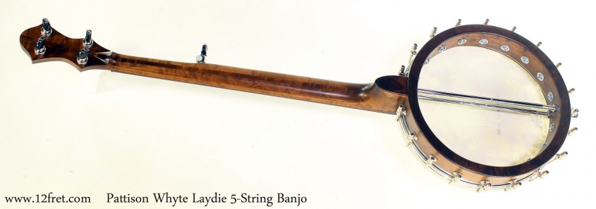 Pattison Whyte Laydie 5-String Banjo Full Rear View
