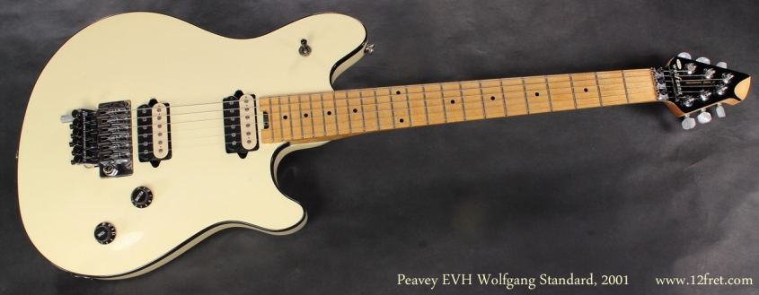 Peavey EVH Wolfgang White 2001 full front view