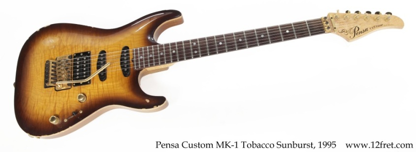 Pensa Custom MK-1 Tobacco Sunburst, 1995 Full Front View