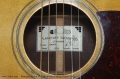 Planetary Guitar Co.  Alamo Steel String Guitar, 2003 Label