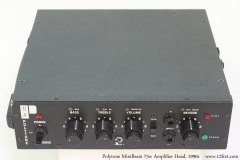 Polytone MiniBrain 75w Amplifier Head, 1990s Full Front View