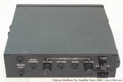 Polytone MiniBrain 75w Amplifier Head, 1990s Full Rear View