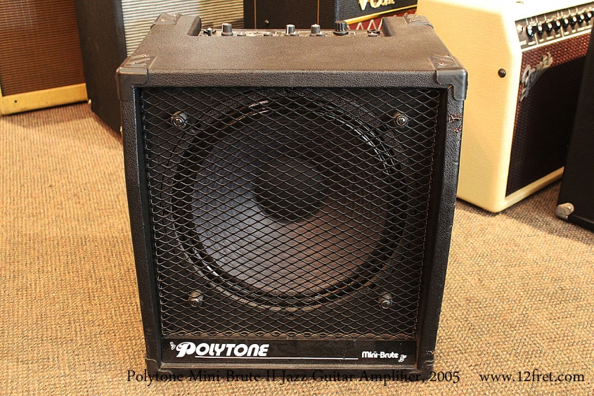 Polytone Mini-Brute II Jazz Guitar Amplifier, 2005 Full Front View