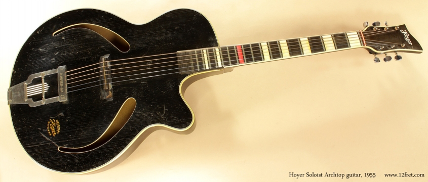 Project Instruments - Hoyer Archtop 1955