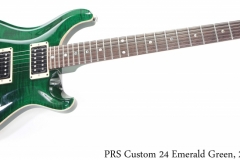 PRS Custom 24 Emerald Green, 2000 Full Front View