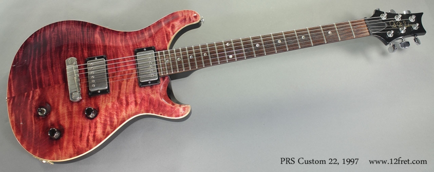 PRS Custom 22 1997 full front view