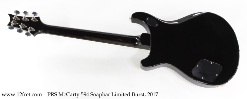 PRS McCarty 594 Soapbar Limited Burst, 2017 Full Rear View