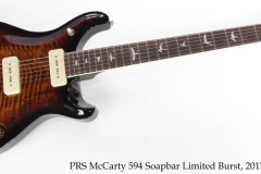 PRS McCarty 594 Soapbar Limited Burst, 2017 Full Front View