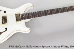PRS McCarty Hollowbody Spruce Antique White, 1999 Full Front View