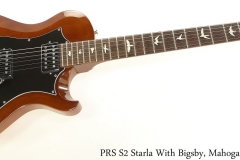 PRS S2 Starla With Bigsby, Mahogany 2014 Full Front View