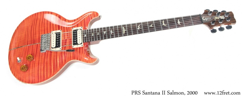 PRS Santana II Salmon, 2000 Full Front View