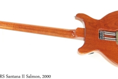 PRS Santana II Salmon, 2000 Full Rear View