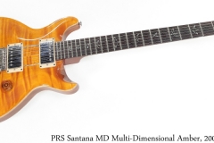 PRS Santana MD Multi-Dimensional Amber, 2008 Full Front View