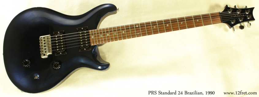 PRS Standard 24 Brazilian 1990 full front view