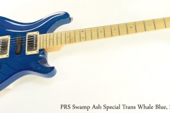 PRS Swamp Ash Special Trans Whale Blue, 2006 Full Front View