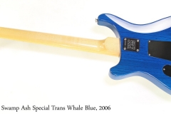 PRS Swamp Ash Special Trans Whale Blue, 2006 Full Rear View