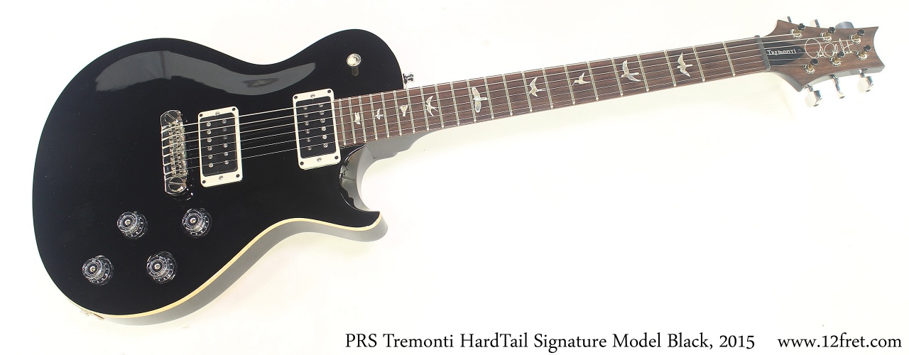 PRS Tremonti HardTail Signature Model Black, 2015 Full Front View