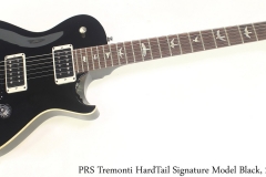 PRS Tremonti HardTail Signature Model Black, 2015 Full Front View