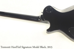 PRS Tremonti HardTail Signature Model Black, 2015 Full Rear View