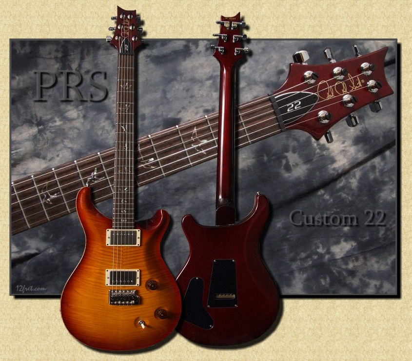 PRS_Custom_22_Sunburst