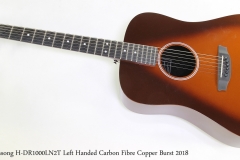 Rainsong H-DR1000LN2T Left Handed Carbon Fibre Copper Burst 2018  Full Front View