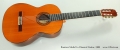 Ramírez Model 1a Classical Guitar, 1980 Full Front View