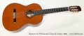 Ramirez 1a Professional Classical Guitar, 1995 Full Front View
