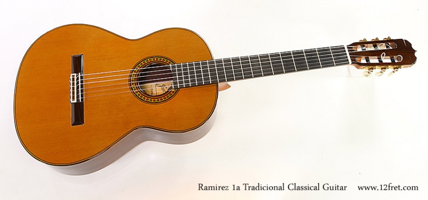 Ramirez 1a Tradicional Classical Guitar Full Front View