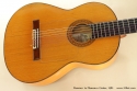 Ramirez ia Flamenco Guitar 1981 top