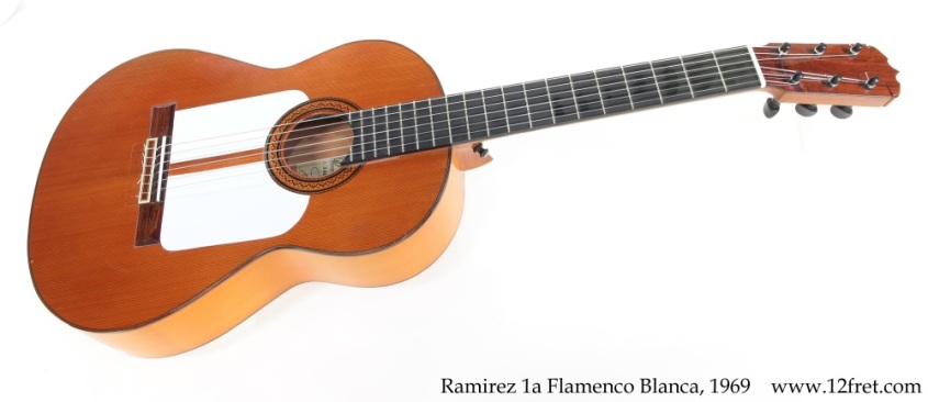 Ramirez 1a Flamenco Blanca, 1969 Full Front View