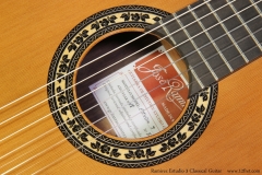 Ramirez Estudio 3 / Studio 3 Classical Guitar Rosette View