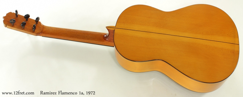 Ramirez Flamenco 1a 1972 full rear view