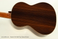 Ramirez RA Solid Top Classical Guitar Back View